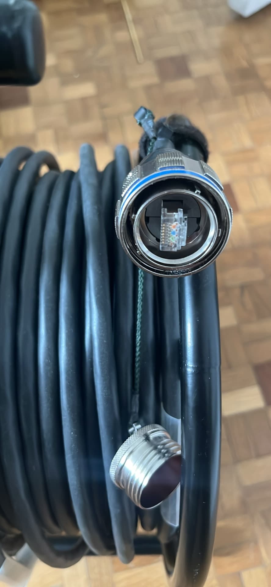Ethernet-Kabeltrommel RJ45 Ethercon 50m