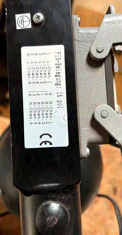 6er Bar Par64, schwarz, CP60