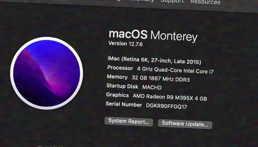 Apple iMac 27" (Late 2015)