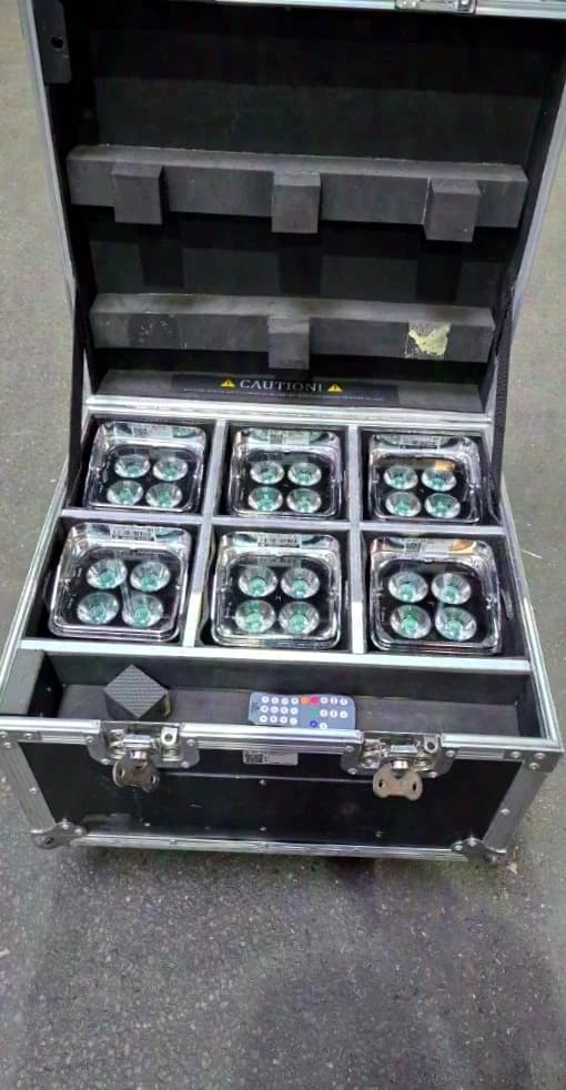 Chauvet WellFit im 6er Case