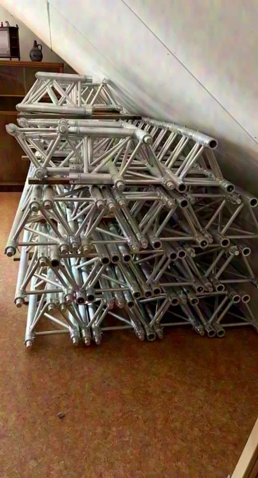 Eurotruss HD33 silber 1m