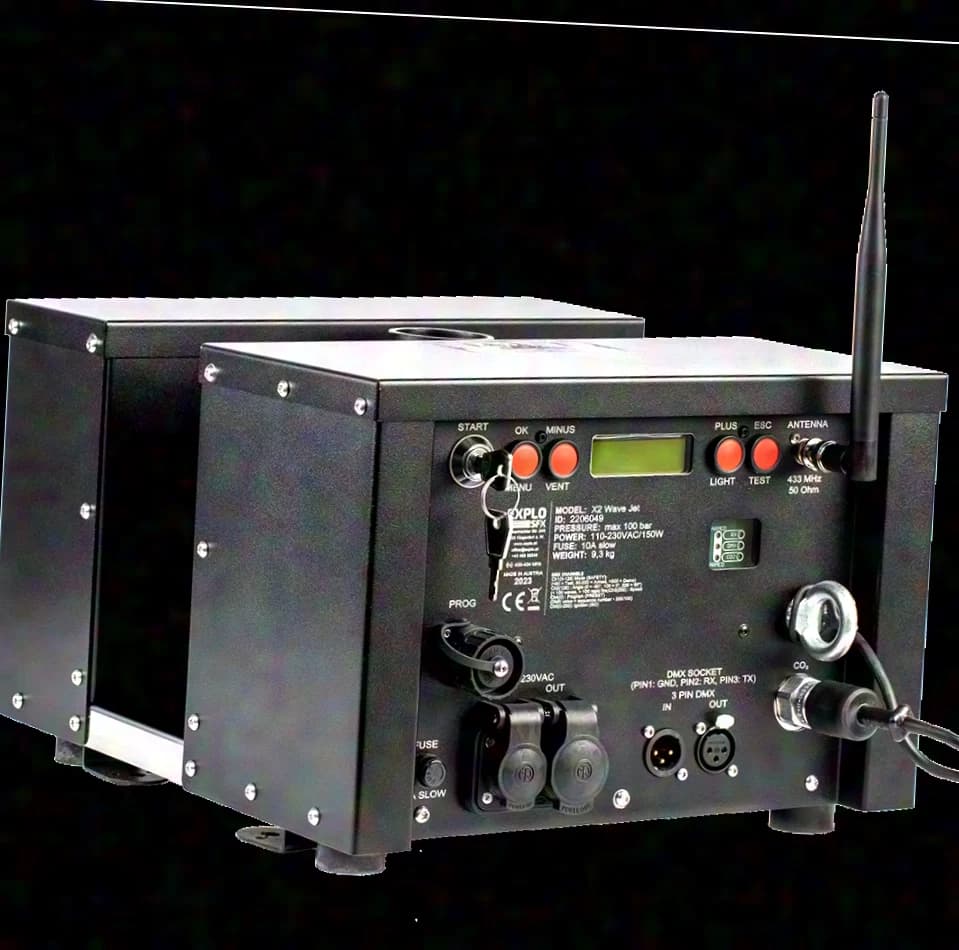 Explo SFX Co2 Wave Jet