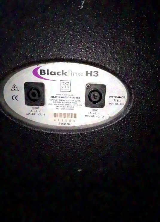 Martin Audio Blackline H3