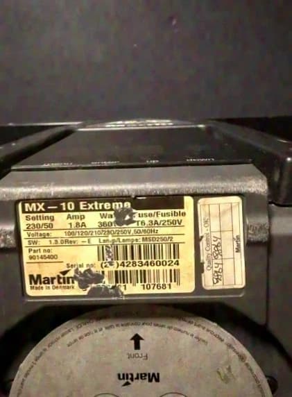 Martin MX-10 Scanner