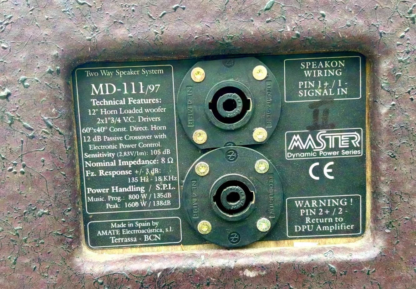 Master Audio MD 111 + Zubehör