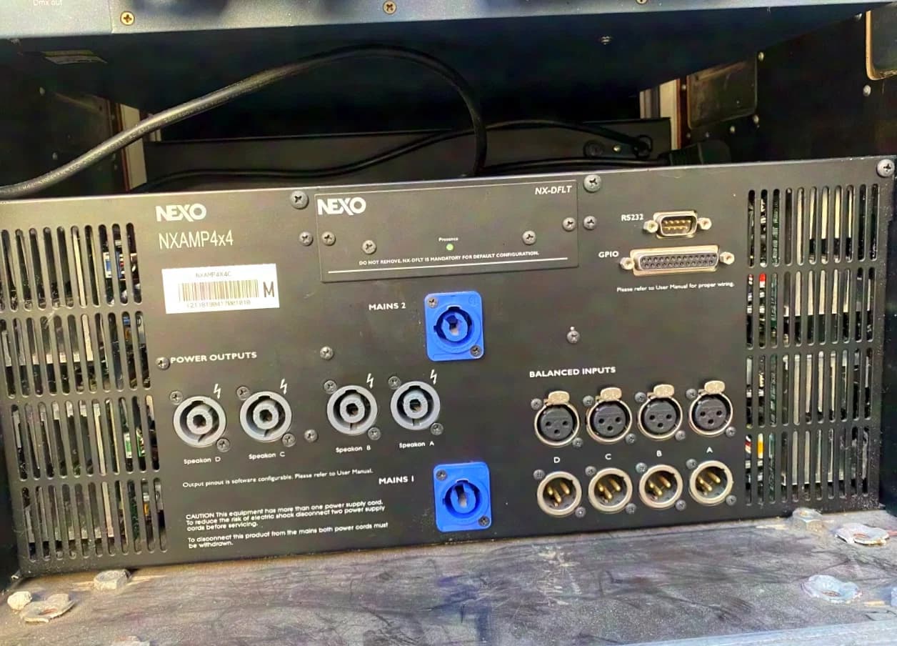 NEXO - NXAMP4x4