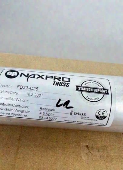 Naxpro Truss FD 33, C25 / 90°