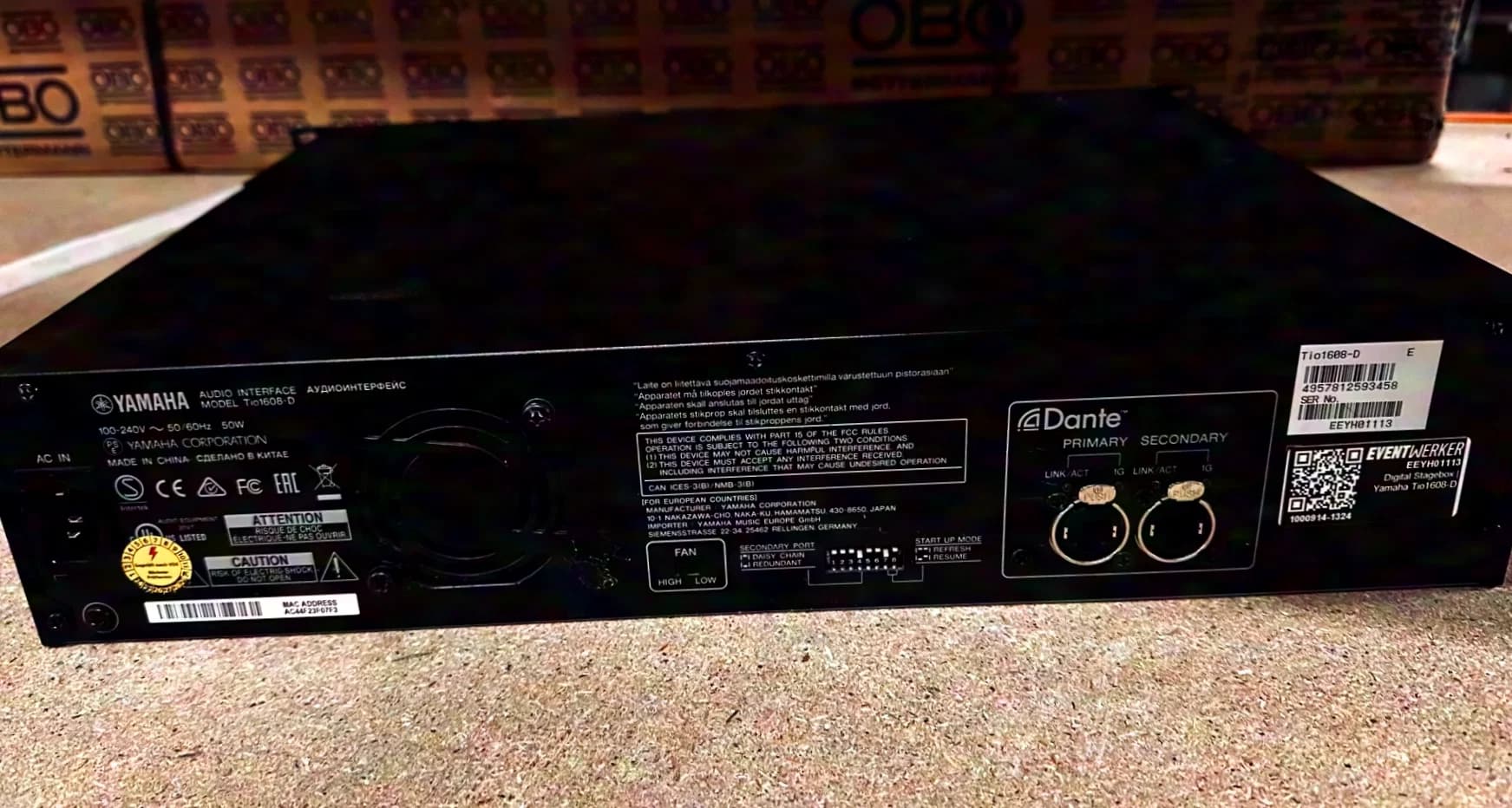 Yamaha Tio1608-D
