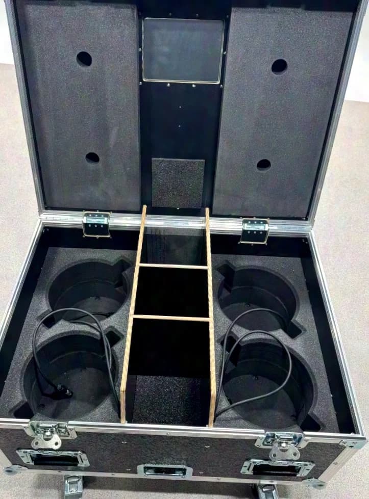 #02 - SDF Case für 4x BX12 Akku mit Ladefunktion schwarz