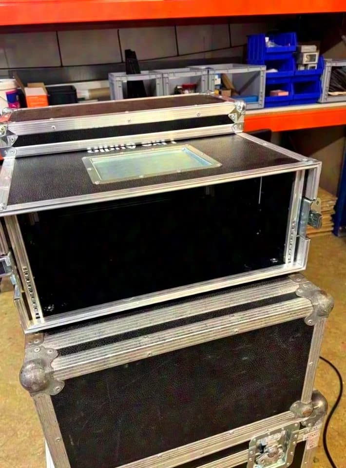 19" NSB Flightcases, Double Door Racks, schwarz, 3, 4 & 6 HE