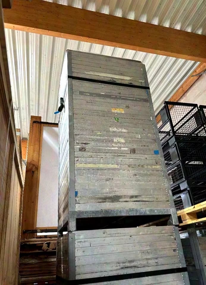 258qm Kleu AluPlano Boden Unterkonstruktion aus Alu mit 22mm Bodenplatten