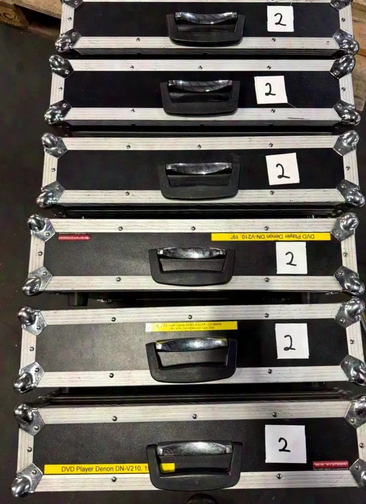 2er Set Case-Rack 2 HE