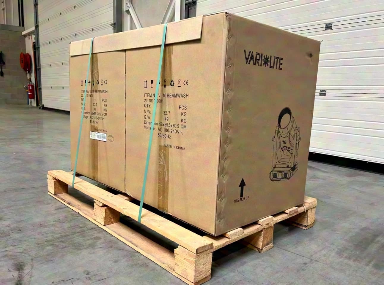 2x Vari*Lite VL10 BEAMWASH (neu in der Originalverpackung)