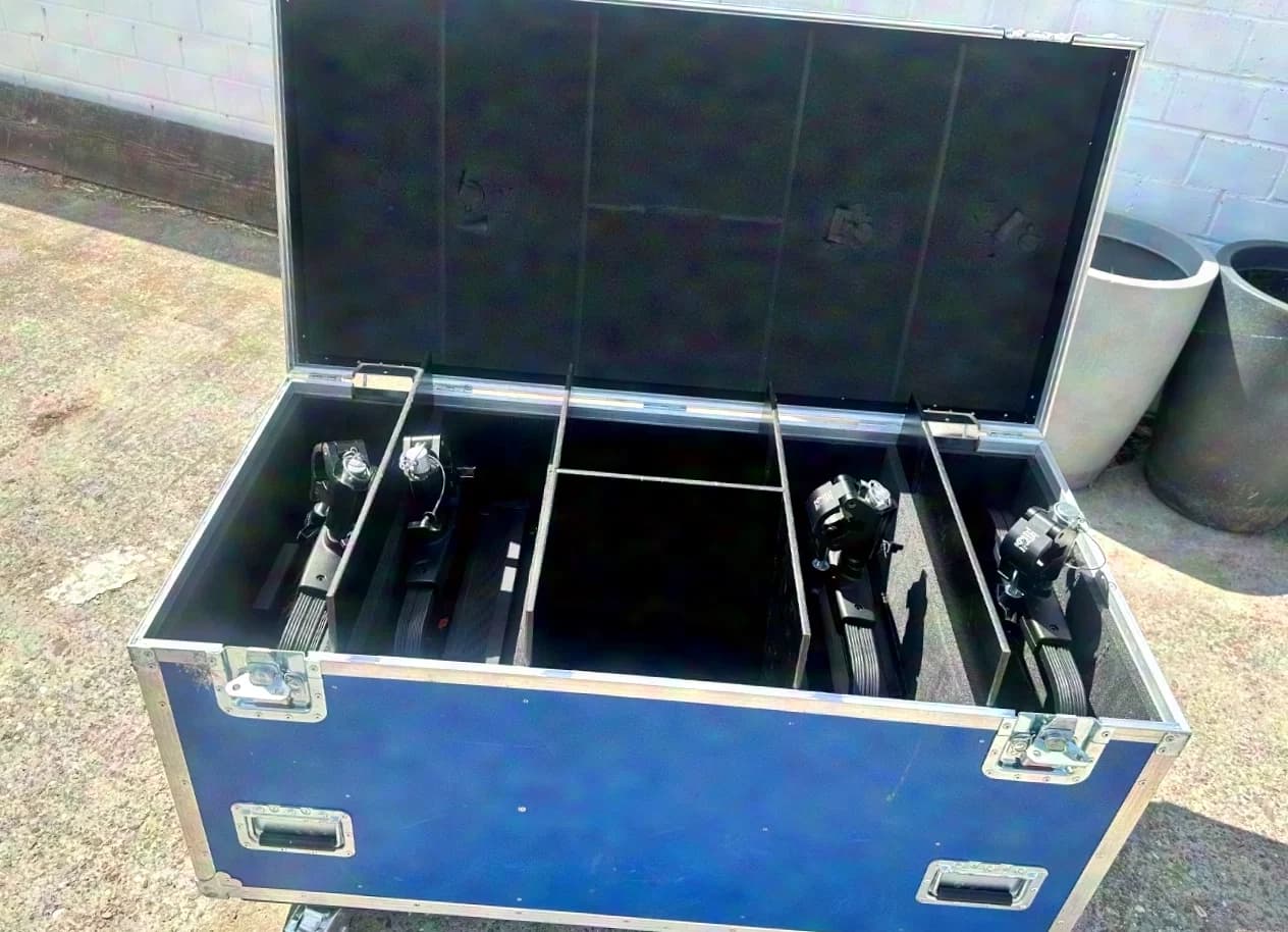 4er Set Elation KL Panel RGBWLC im Case