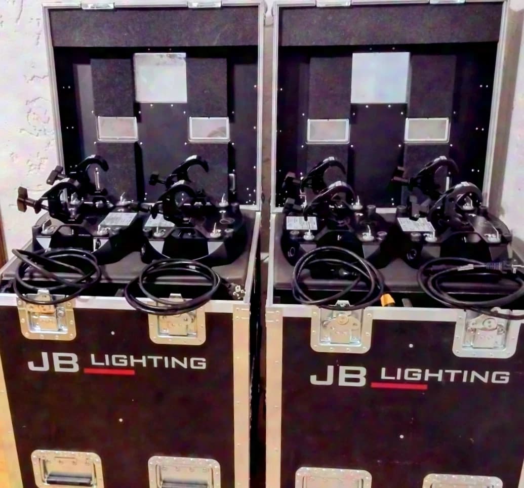 4x JB Lighting P12 Profile HP inkl. Cases