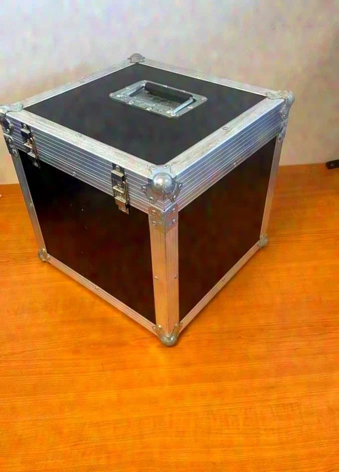 #516 Koffer Case 380 x 365 x 355 schwarz mit variablen Dividern