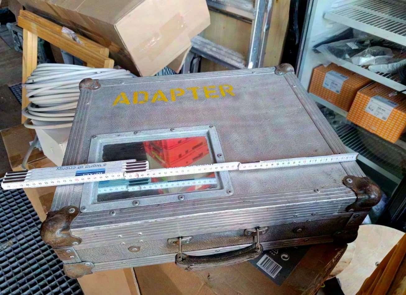 // 5x Koffer Veranstaltungstechnik Adapter Case Ampcase Zubehör
