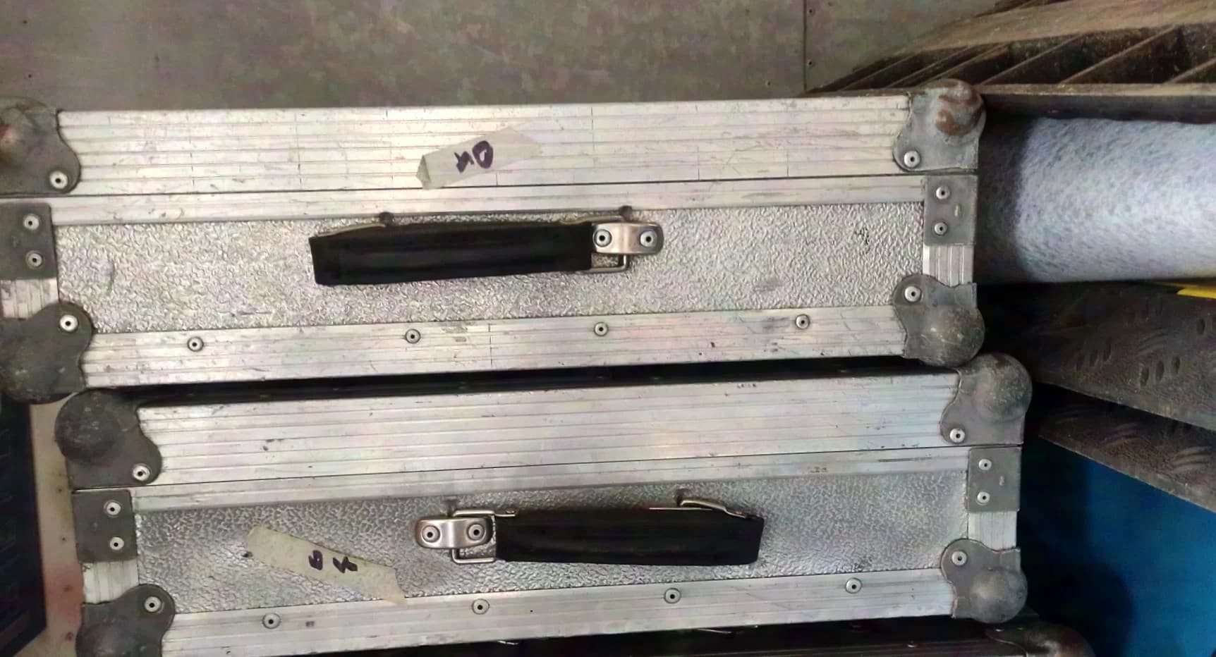 // 5x Koffer Veranstaltungstechnik Adapter Case Ampcase Zubehör