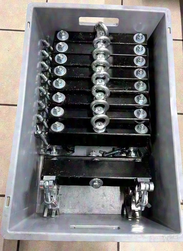 6x Gizmo Truss-Adapter Querträger für Traversen Schellen 50mm