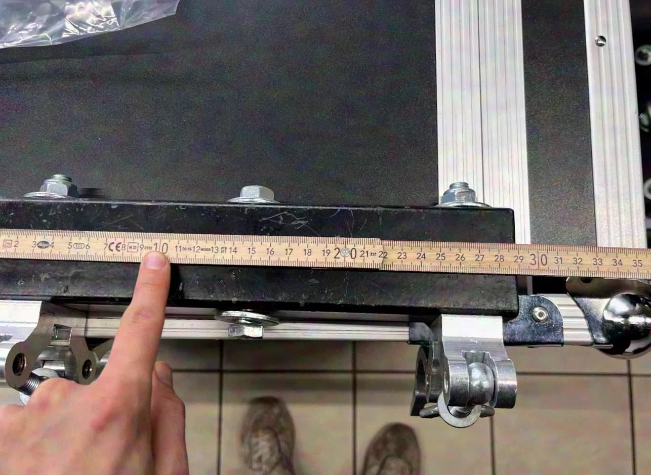 6x Gizmo Truss-Adapter Querträger für Traversen Schellen 50mm
