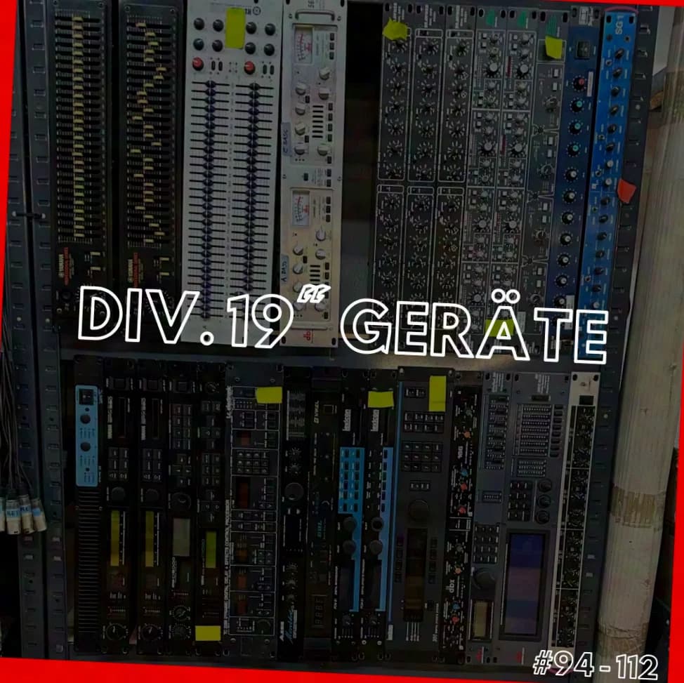 #94 - #112 diverse 19" Geräte