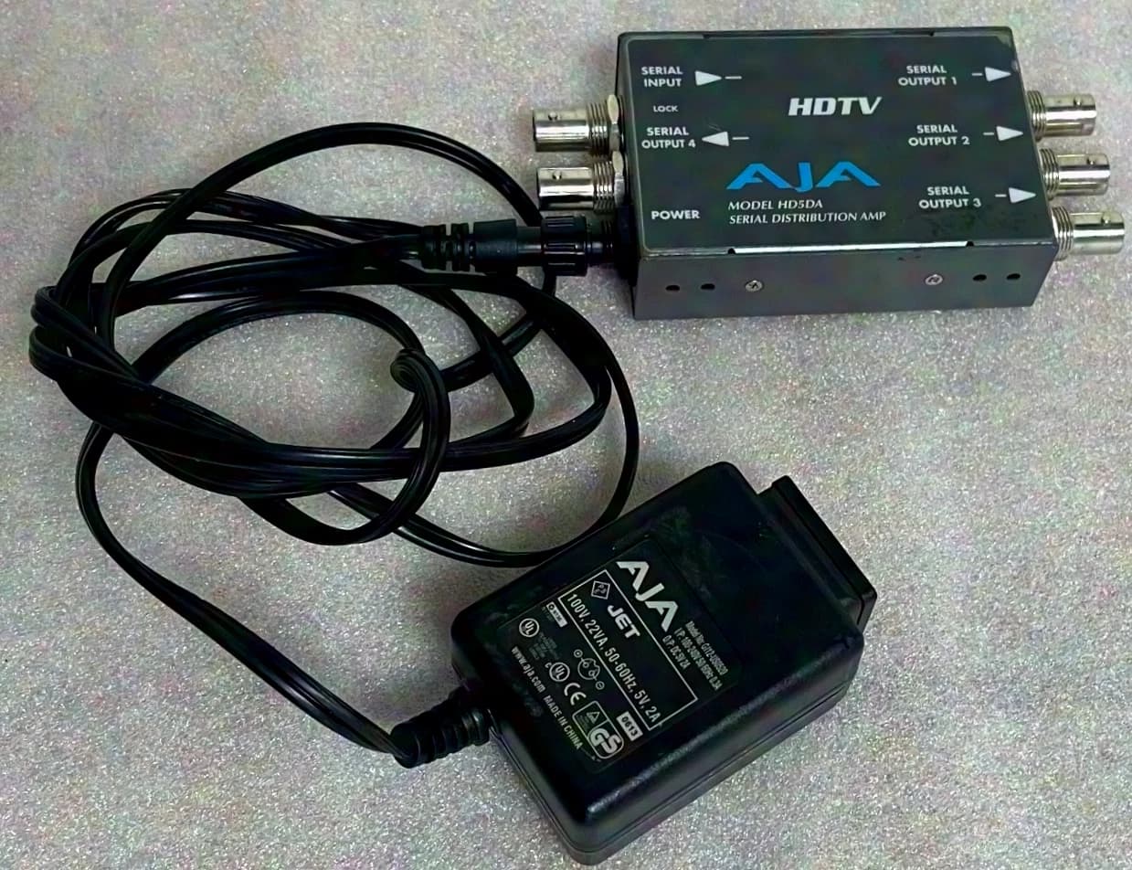 AJA HD-SDI Verteiler HD5DA