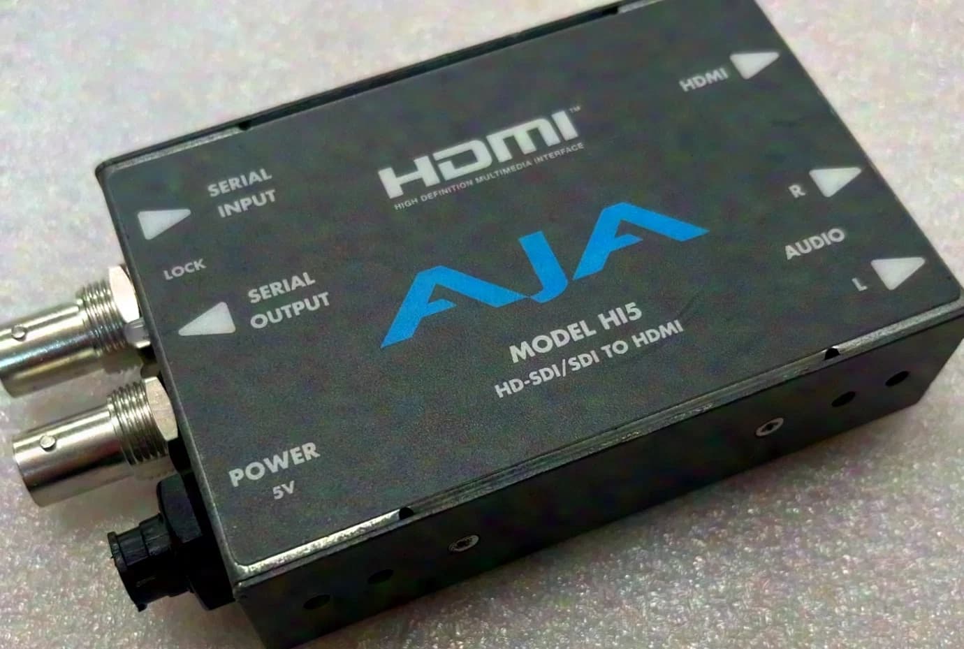 AJA Konverter HD-SDI/SDI > HDMI HI5