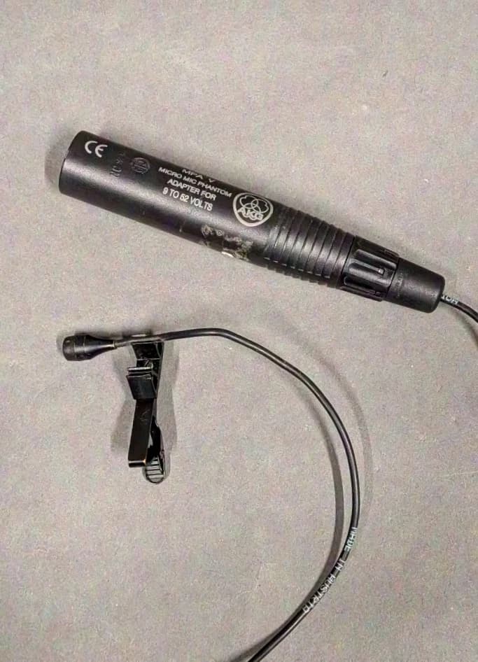 AKG C 417 PP Lavalier Mikrofon mit XLR-Stecker