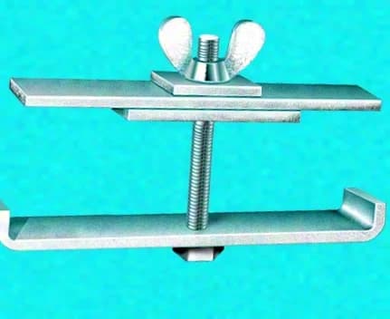 ALLROUND -2-Fuß-Verbindungsklammern für Steckfüße 45x45 mm
