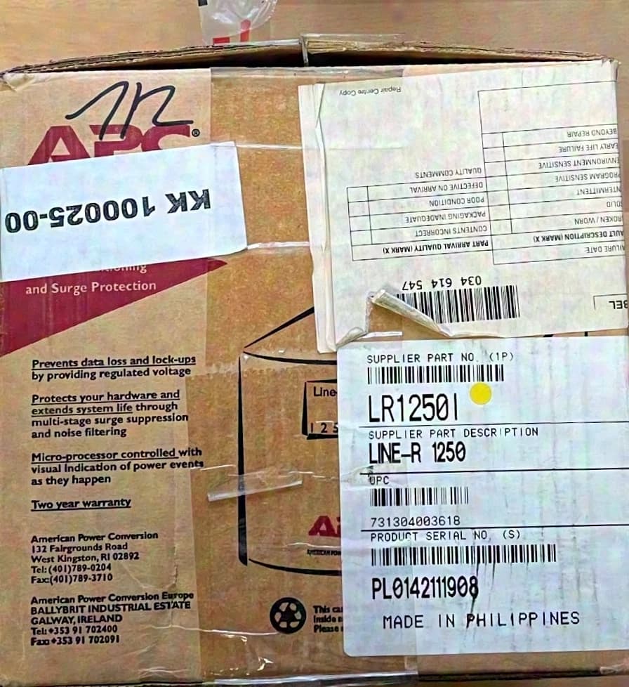 APC Spannungsregler Line-R 1250