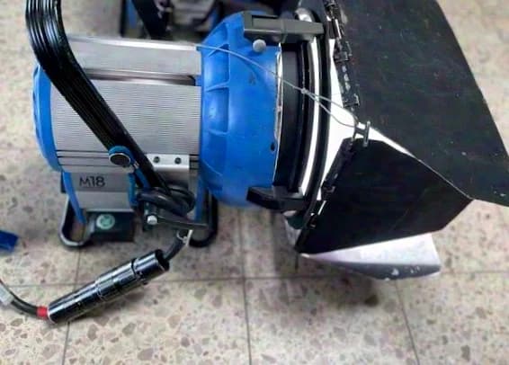 ARRI M18 Open Face HMI Set