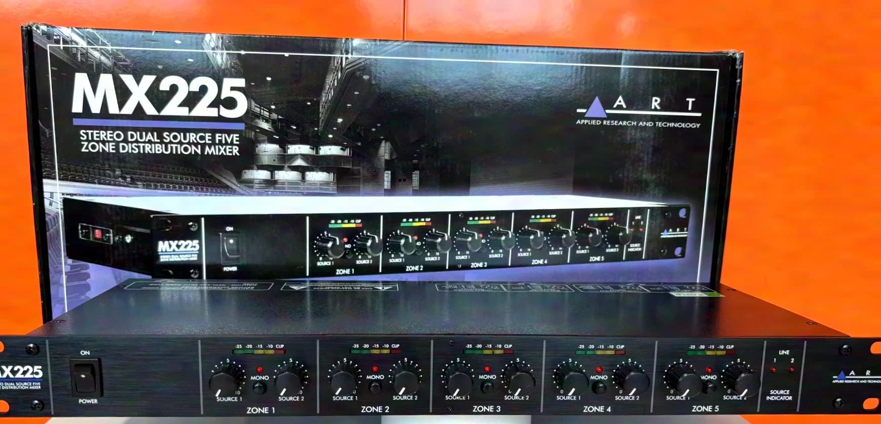 ART MX225 5-Zonen Mixer - Top Zustand, wie neu!