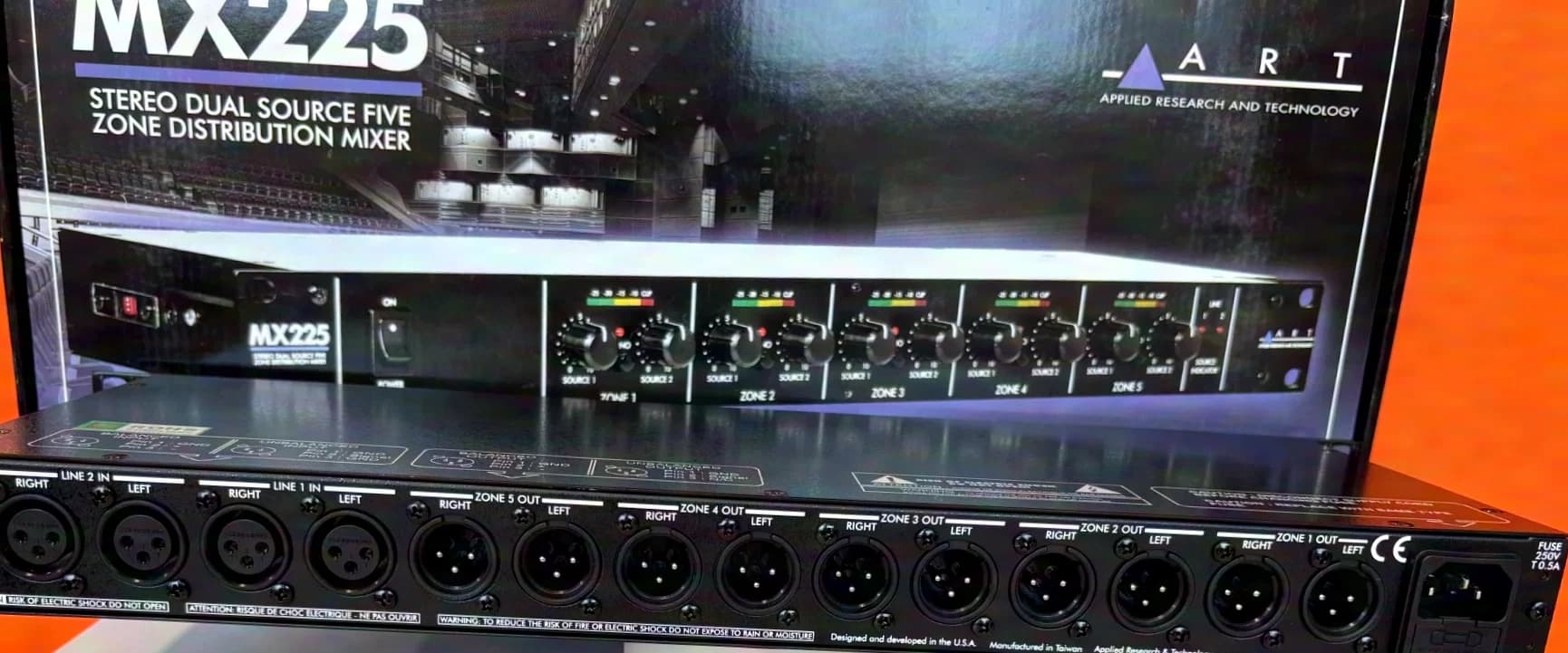 ART MX225 5-Zonen Mixer - Top Zustand, wie neu!