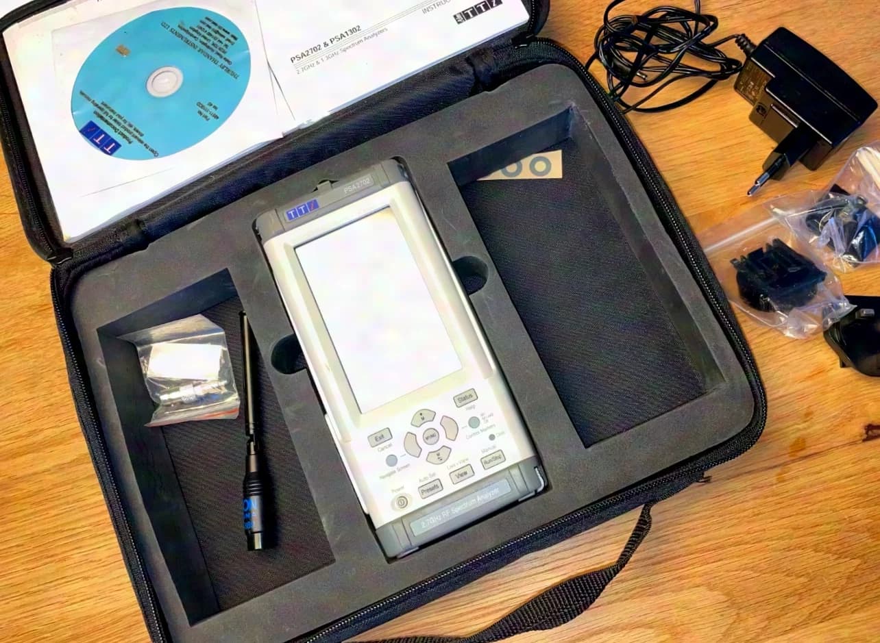 Aim TTi PSA2702 Spectrum Analyzer 2,7GHz - tragbar mit Akku