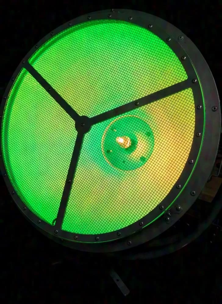 Alagast LUX Retro PATT im Case 2x 750 mit LED Ring Vintage Studio Bühnenscheinwerfer