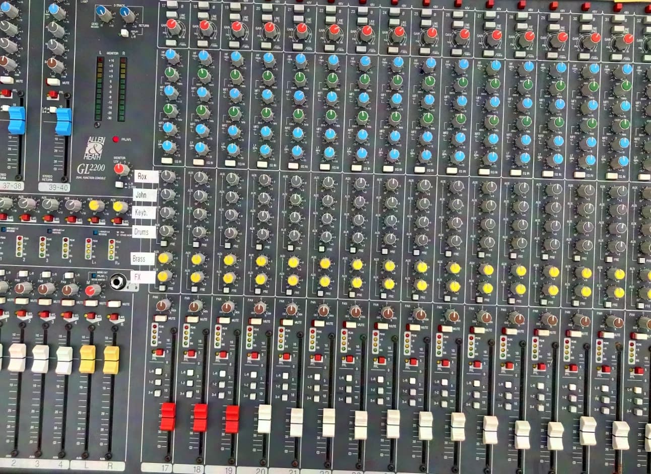 Allen & Heath GL2200 Große version Analog Pult + Case & oder ohne Verteiler Zubehör