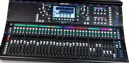 Allen & Heath SQ-7 Digitalmischpult mit Flightcase