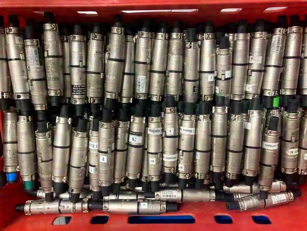 Amphenol EP5 Male + Female Stecker, Kupplung, Buchse für d&b Audiotechnik