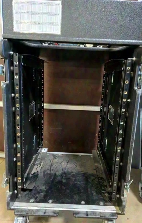 Amptown Dreitüriges Dimmer-Rack-Case, ggf. auch Toolcase