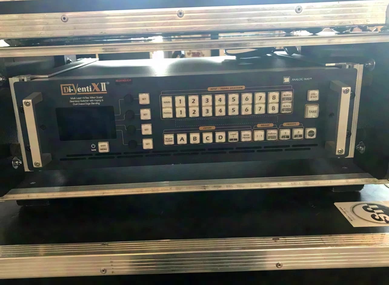 Analogway Diventix II Switcher inklusive Case