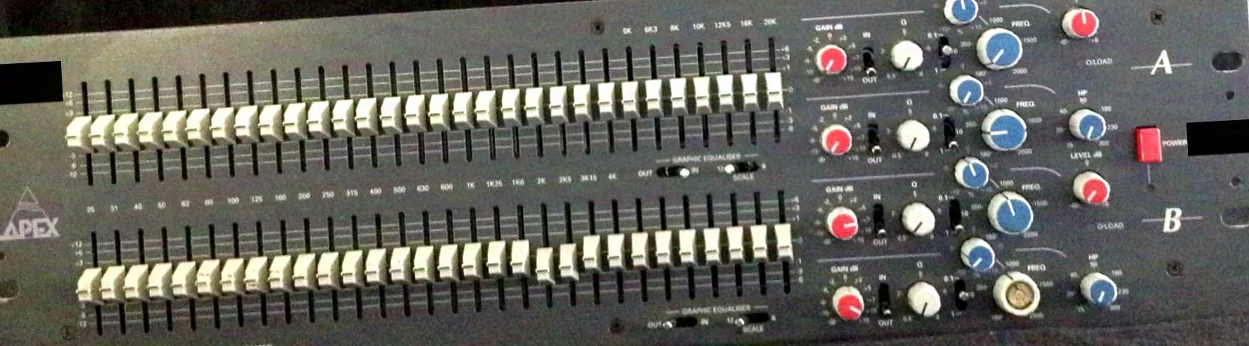 Apex PE232MKII Stereo-Equalizer