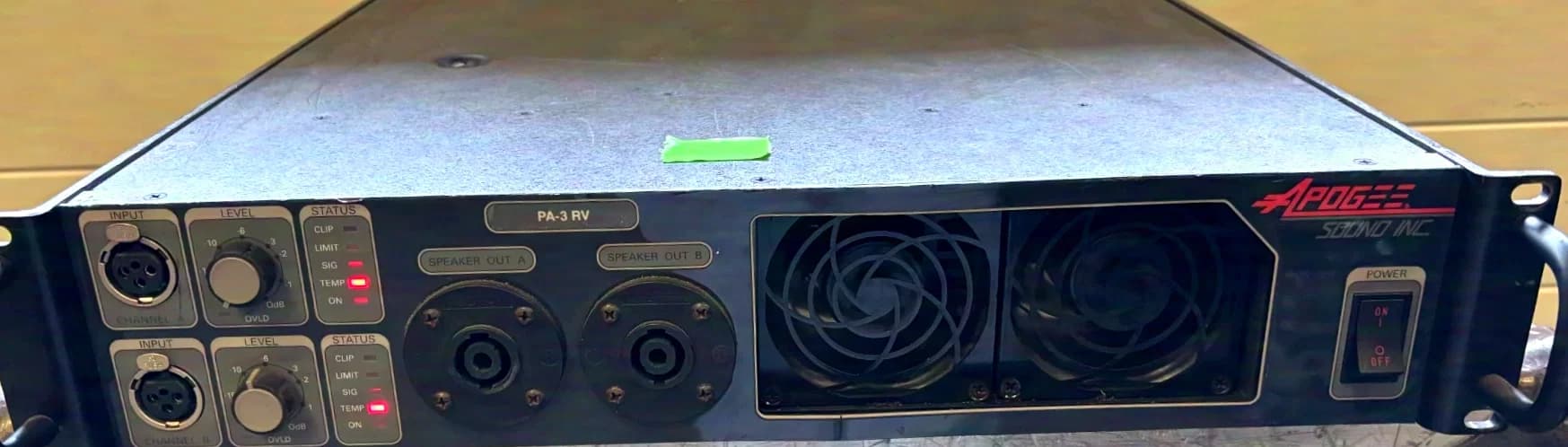Apogee Pa-3 RV Systemverstärker