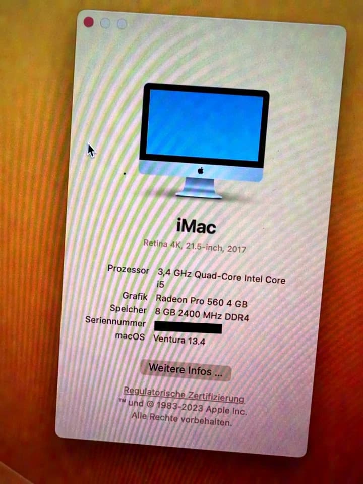 Apple iMac 21,5" Retina 4K