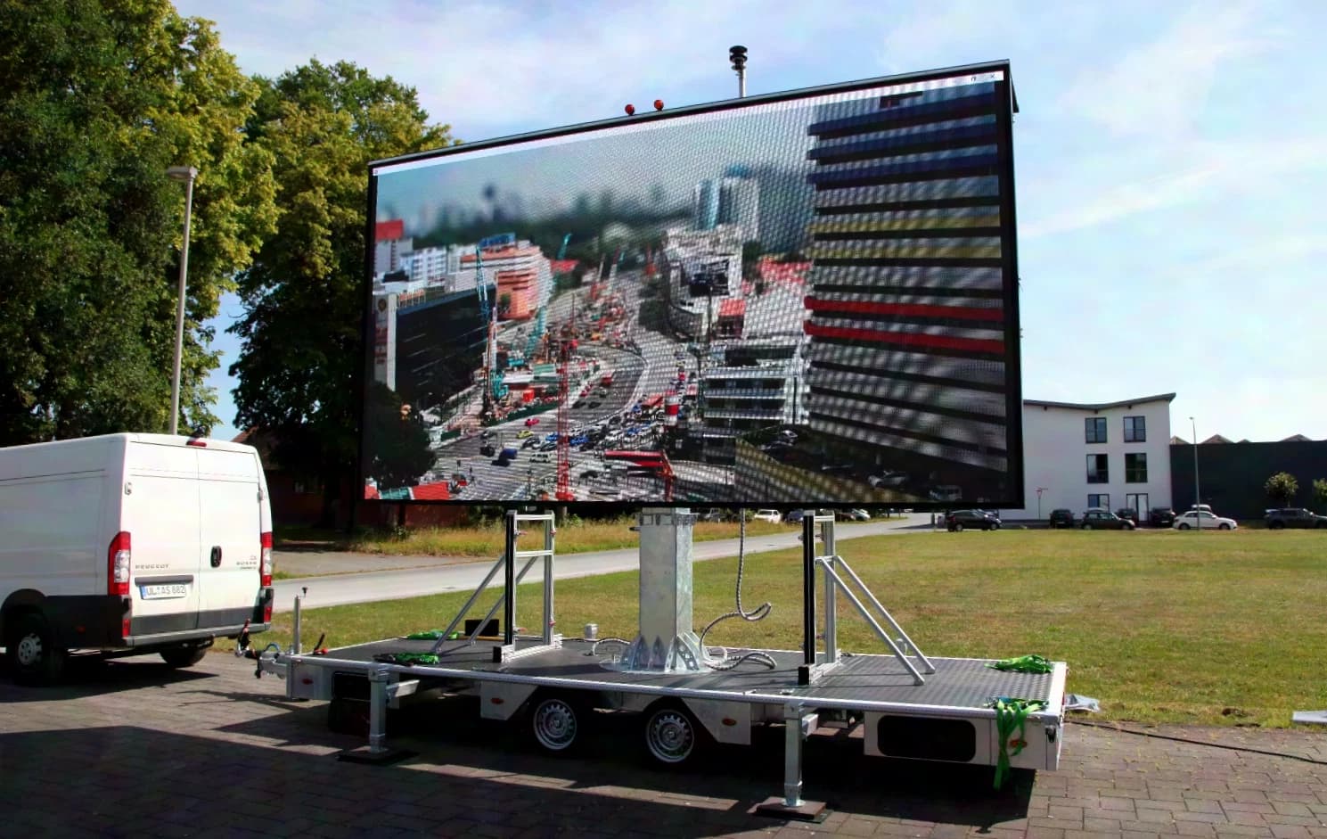 Arcus SP5000 ARCUS LED-Trailer SP5000 16.5 m² Bildschirmfläche Outdoor P5.95
