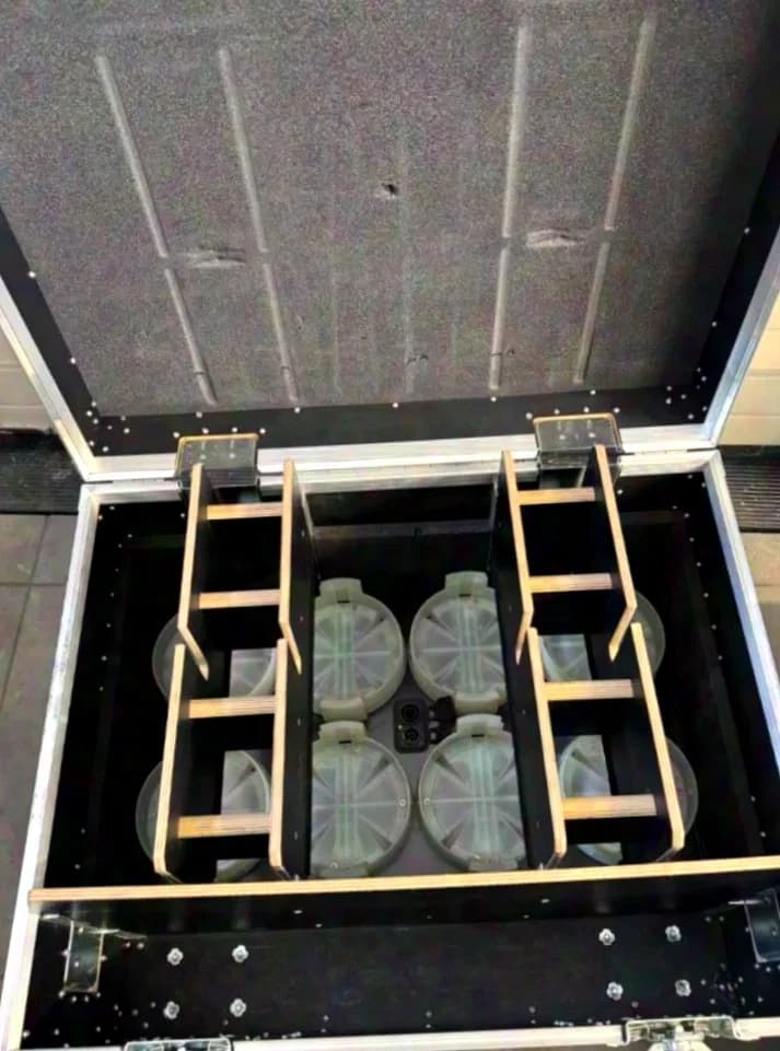 Astera / Amp Town Flightcase for Astera AX5