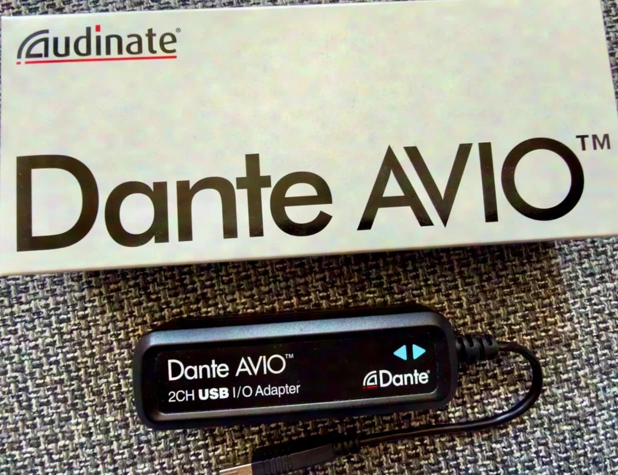 Audinate AVIO USB IO 2x2 Dante