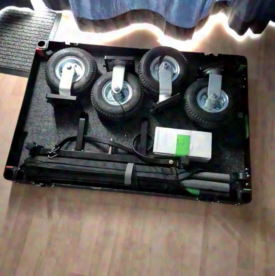 Backstage Equipment Junior Flight Case Cart TR06
