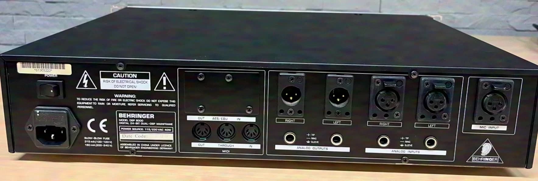 Behringer Ultra-Curve DSP 8000