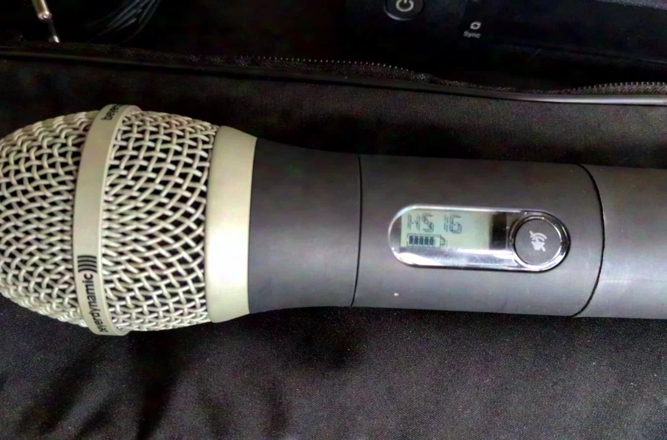 Beyerdynamic TG 500 Funkmikrofon mit Taschensender und Headset