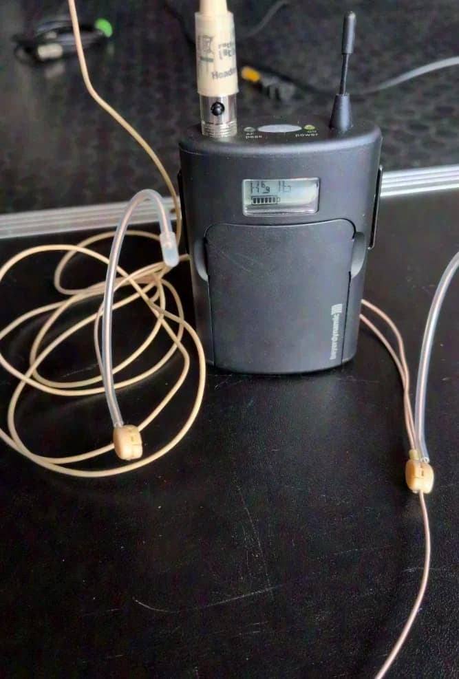 Beyerdynamic TG 500 Funkmikrofon mit Taschensender und Headset